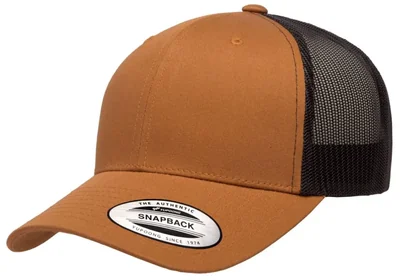 Gorra Yupoong YP Classics Retro Trucker Caramel/Black