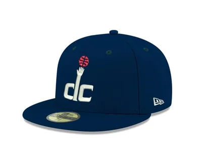Gorra New Era 59FIFTY NBA Washington Wizards Azul Marino Talla 7.125