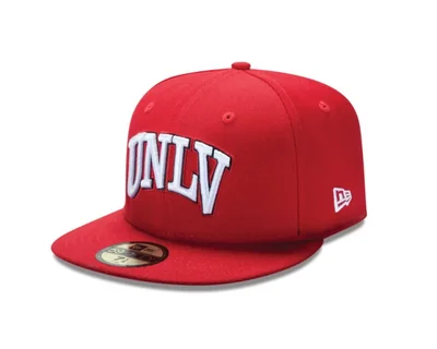 Gorra New Era NCAA UNLV Rebels 59Fifty Lana Roja Talla 7 1/8