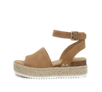 Sandalia Soda 6 B(M) US Tostado Nubuck Sintético