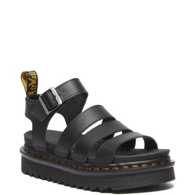 Sandalia Dr. Martens Blaire para mujer negro Athena cuero PU