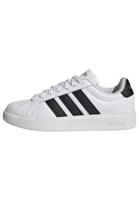 Tenis adidas Streetalk para mujer de cuero sintético blanco