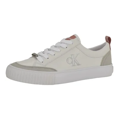 Zapatillas Calvin Klein Lariss para Mujer en Cuero Sintético Blanco Talla 5.5