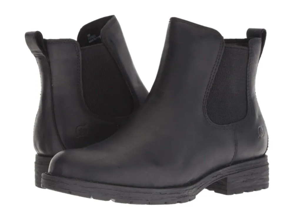 Bota BORN Cove Black 8.5 M Cuero Impermeable