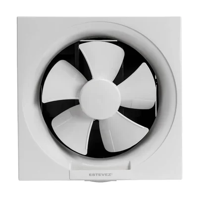 Extractor de Aire Industrial Estevez 1708(eco) color Blanco 8'' 1708 Muro/Ventana