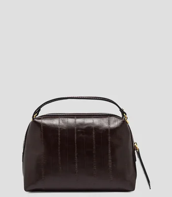 Bolsa Crossbody vino oscuro en piel Alifa Mujer