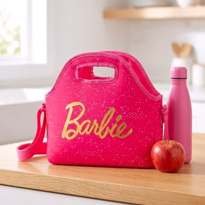 Lonchera Termica Barbie Rosa Yadatex BRB108-LB100A