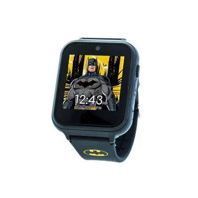 Reloj inteligente Accutime Kids DC Comics Batman con cámara para selfies