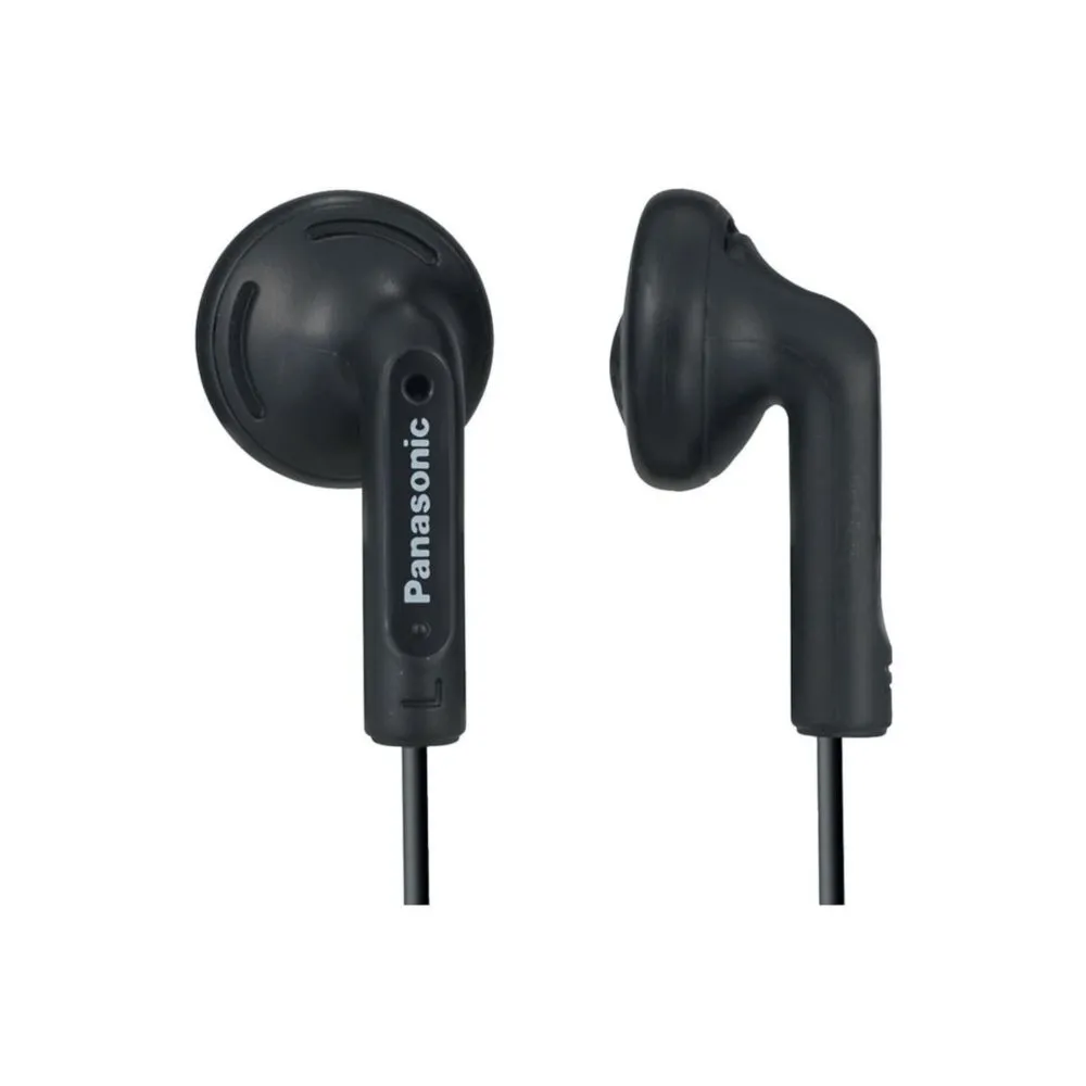 PANASONIC Stereo Earbud Headphones with Comfortable, Clear, and Powerf