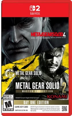 Konami Metal Gear Solid Master Collection Vol. 2 para Switch