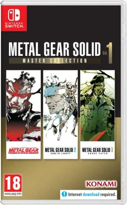 Konami Metal Gear Solid Master Collection Vol. 1 para Nintendo Switch