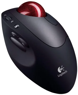 Trackball Logitech TrackMan óptico inalámbrico
