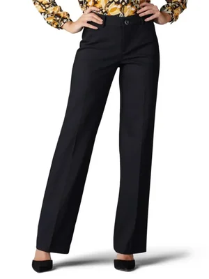 Pantalones Lee Ultra Lux Comfort Flex Motion Negro Talle 8 M