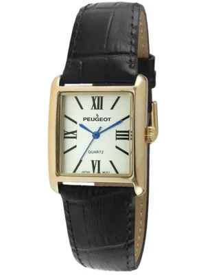 Watch Peugeot para mujer chapado en oro de 14 quilates