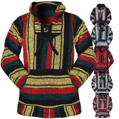 Sudadera con Capucha Mexican Baja de Artisans Bazaar