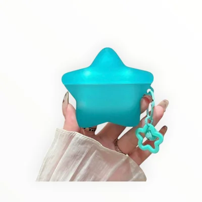 Case Silicona 3d Estrella Mágica Compatible Con AirPods 4