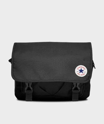 Messenger Converse Varsity Negra Unisex