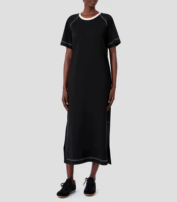 Vestido Casual Largo Liso Mujer