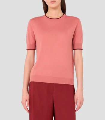 Suéter cuello redondo Mujer