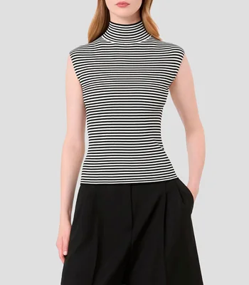 Suéter cuello alto Mujer