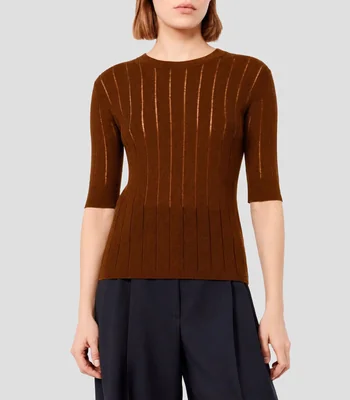 Suéter cuello redondo Mujer