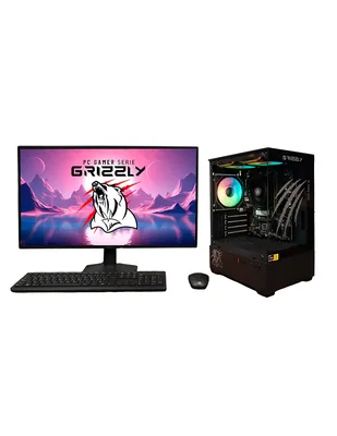 Computadora gamer Grizzly PCG-AMD097 27 pulgadas Full HD AMD Ryzen 5 AMD Radeon Graphics 32 GB RAM 1 TB SSD