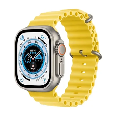 Apple Watch Series Ultra 2 49mm Titanio Plata/Amarillo Reacondicionado