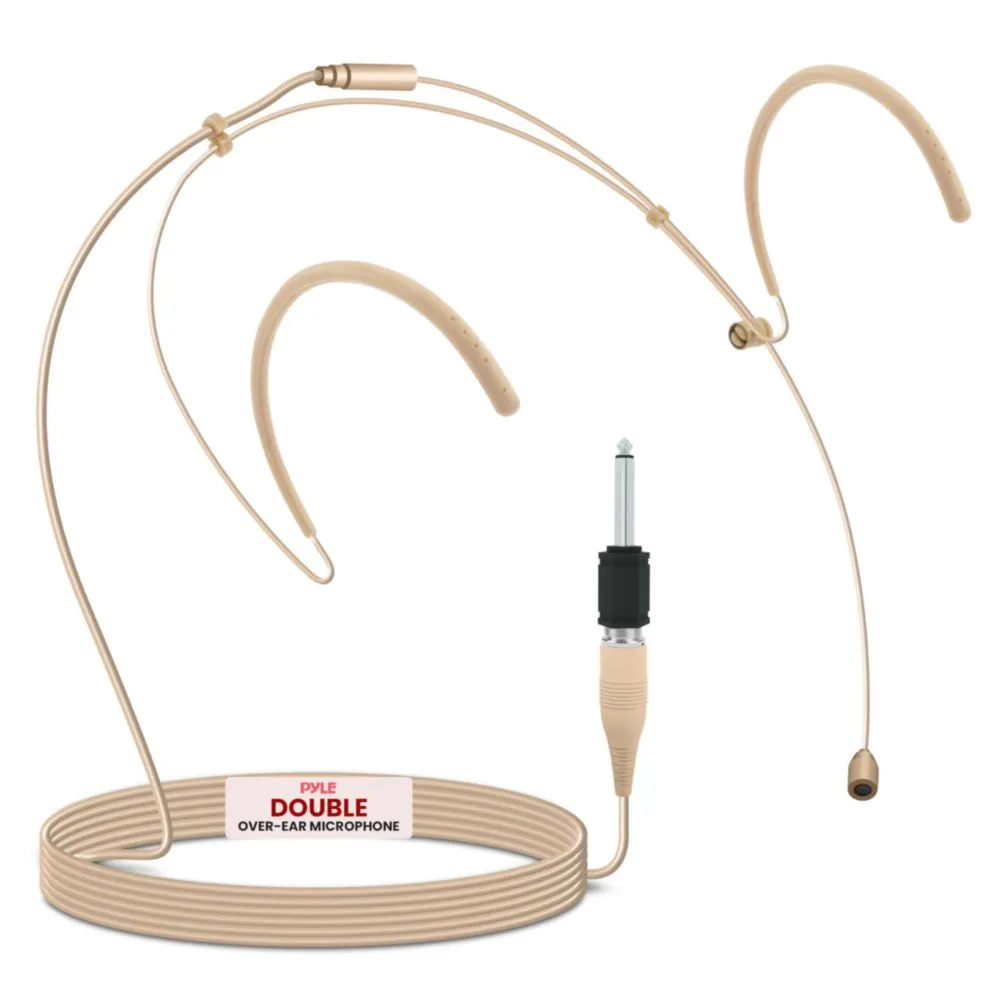 Audífonos con Micrófono Pyle Doble Over-Ear con Cable de 1.2 m