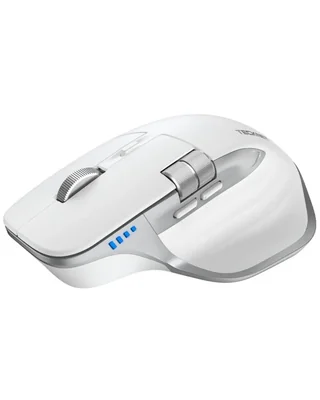 Ratón Inalámbrico TECKNET Bluetooth Recargable Blanco