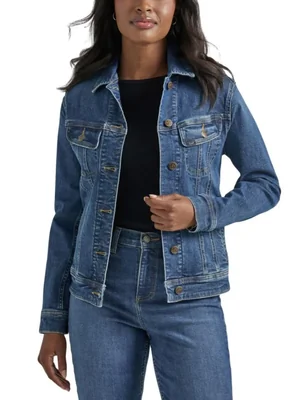 Chaqueta vaquera Lee Women's Legendary Rider para mujer talla Grande