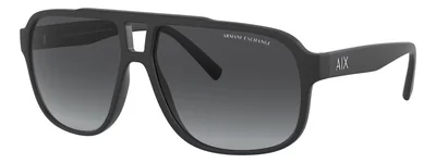 Lentes de Sol Negros Degradados Armani Exchange
