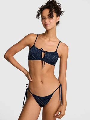 Bikini Top con Abertura Delantera