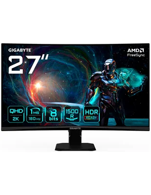 Monitor gamer GIGABYTE GS27QCA VA QHD 27 pulgadas GS27QCA