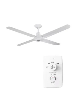 Ventilador de techo narvik con control remoto 3 velocidades