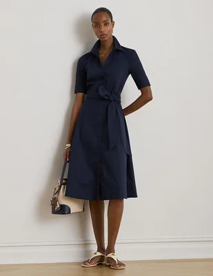 Vestido 3/4 casual Lauren Ralph Lauren para mujer