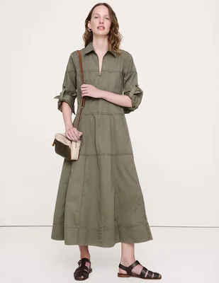 Vestido midi casual para mujer