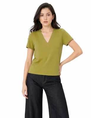 Blusa Foley's manga 3/4 para mujer