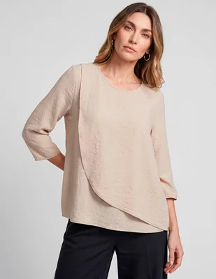 Blusa Damaia Atelier manga 3/4 para mujer