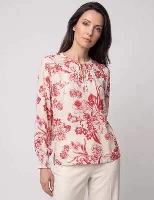 Blusa foley's manga 3/4 para mujer
