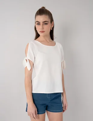 Blusa Salsa manga corta para mujer