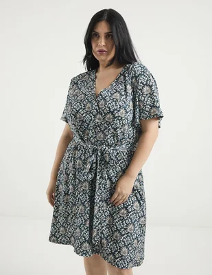 Vestido 3/4 casual The Pattern para mujer