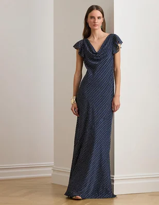 Vestido Maxi de fiesta Lauren Ralph Lauren para mujer