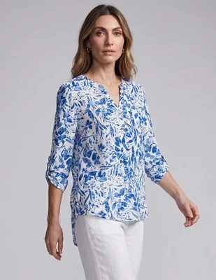 Blusa Ferrioni manga 3/4 para mujer