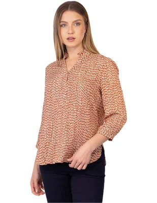 Blusa Ferrioni manga 3/4 para mujer