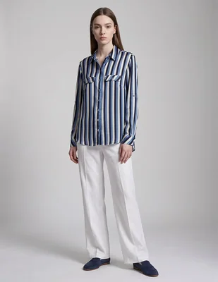 Blusa Delirium manga larga para mujer