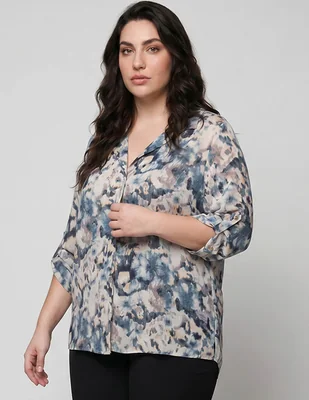 Blusa Davinchy manga 3/4 para mujer