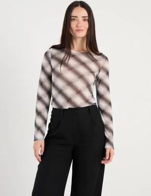 Blusa That's It manga larga para mujer