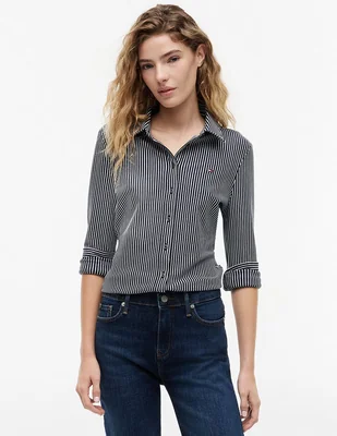 Blusa tommy manga larga para mujer