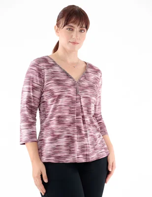 Blusa Margaret manga 3/4 para mujer