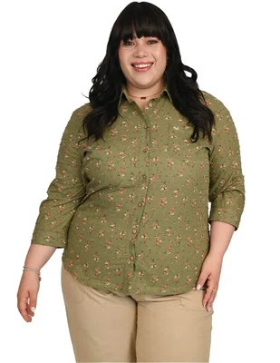 Blusa ferrioni tainy manga 3/4 para mujer